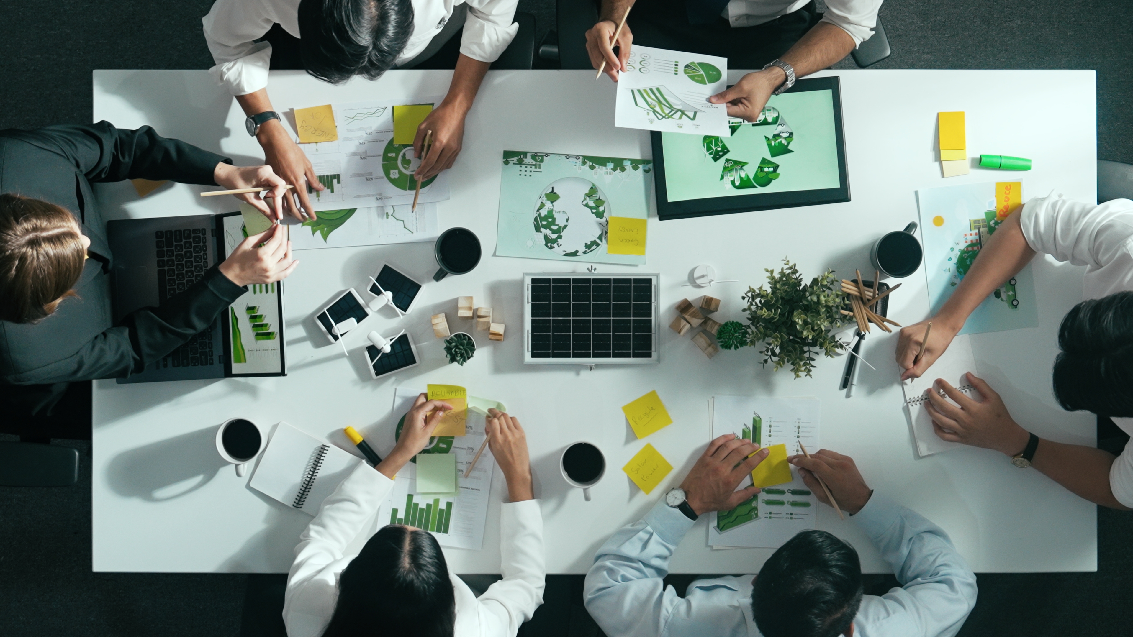 Capstone team at work